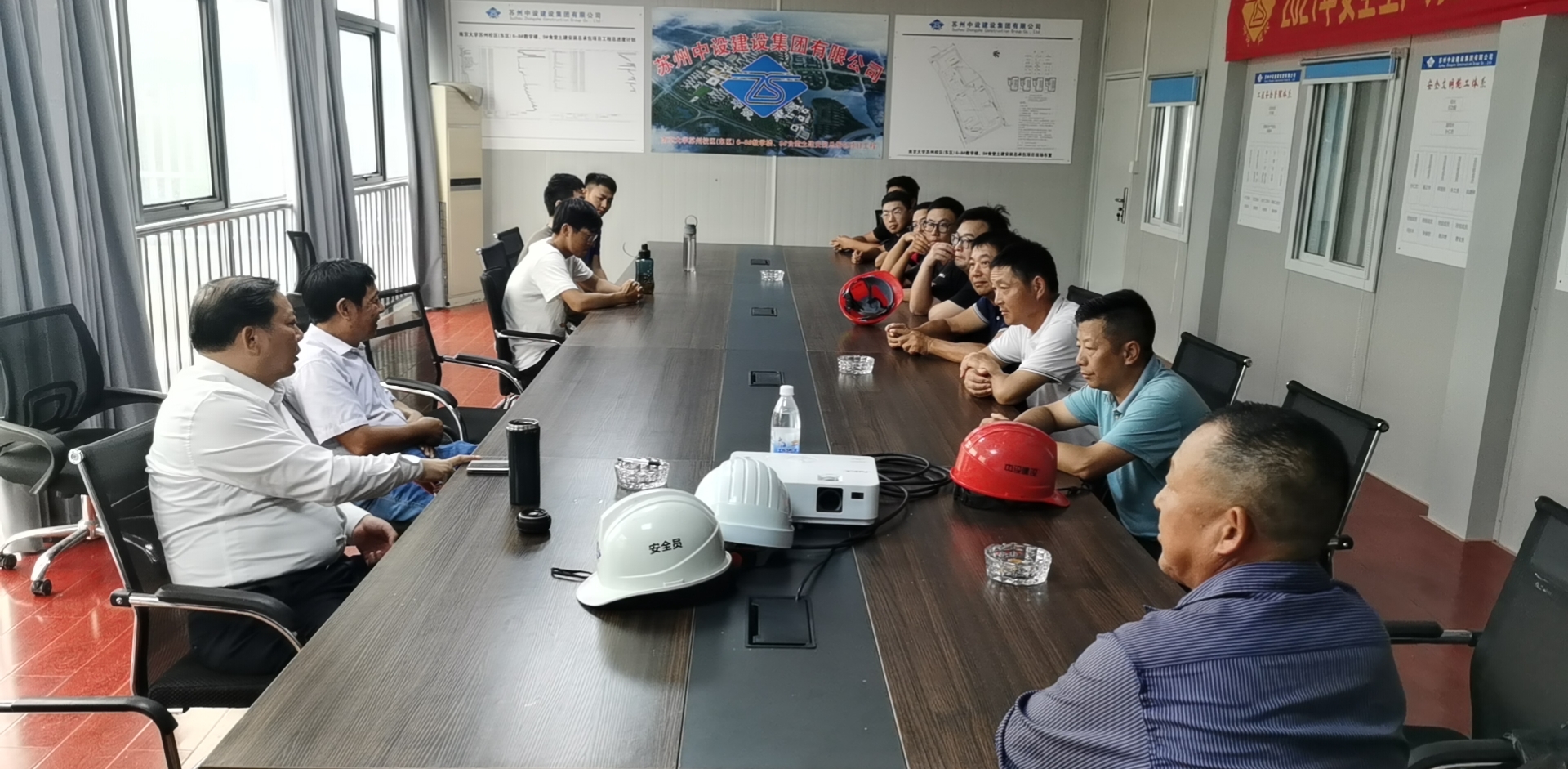 全力以赴，毫不松懈！蘇州中設(shè)建設(shè)做好防汛防臺各項工作